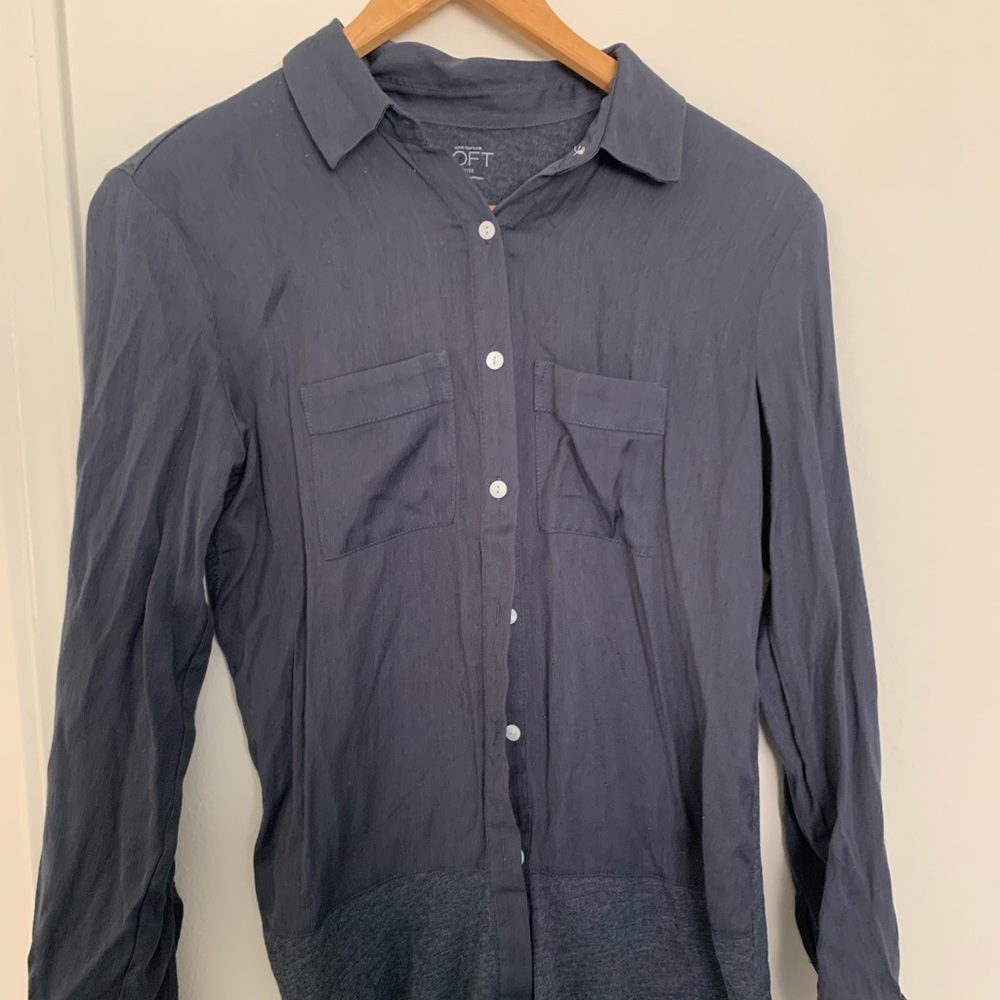 Loft - Button Down Blouse